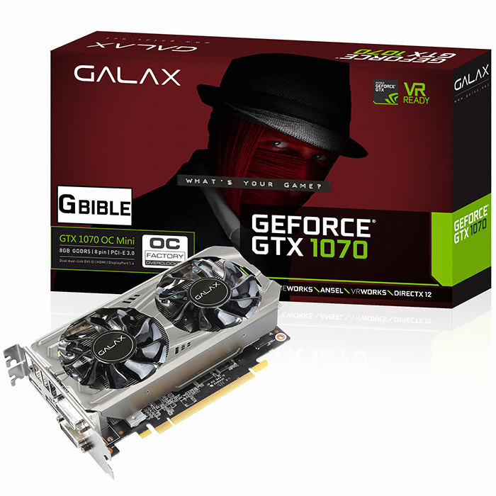 갤럭시 GALAX 지포스 GTX1070 OC GBIBLE D5 8GB_이미지