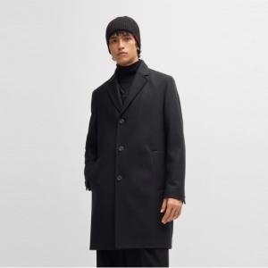 휴고 울 혼방 싱글 코트 레귤러핏 50528809_001