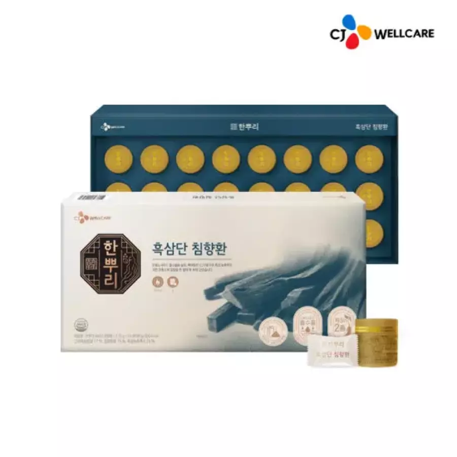 한뿌리 흑삼단 침향환 3.75g 24환 (1개)_이미지