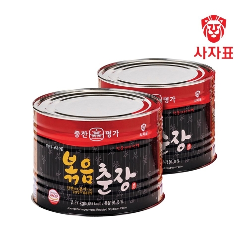 영화식품 중찬명가 사자표 볶음춘장 2.27kg (2개)_이미지