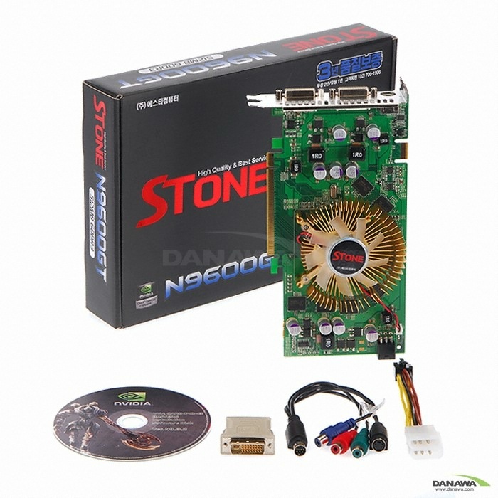 STCOM 지포스 9600GT STONE N9600GT 512MB_이미지