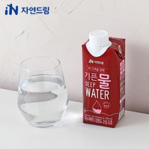 아이쿱생협 자연드림 마그네슘강화 기픈물 330ml