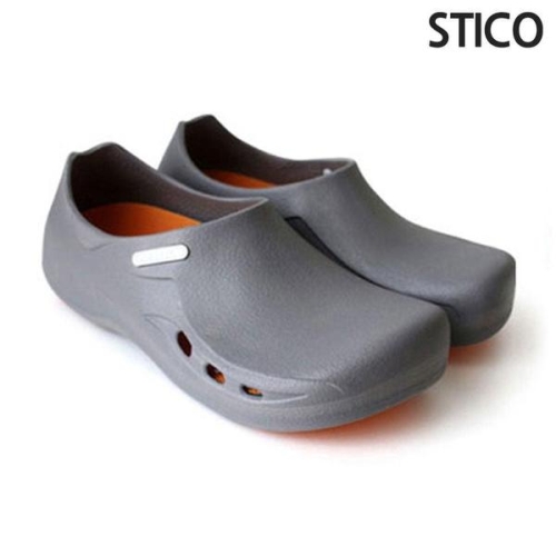 스티코 미끄럼 방지 조리화 NEC-03H 그레이 WFKQFJ0