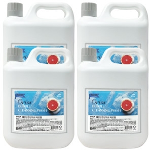 버블 클렌징 워시 자몽향 4.1L