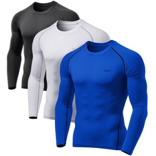 테슬라 언더레이어 라운드 긴팔 3팩 TM-MUD21_이미지