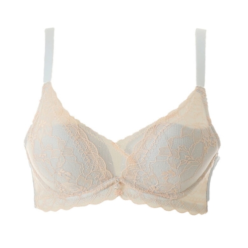 비너스 여성 플라워 프린트 홑겹 AB컵 브라 VBR1822A_B