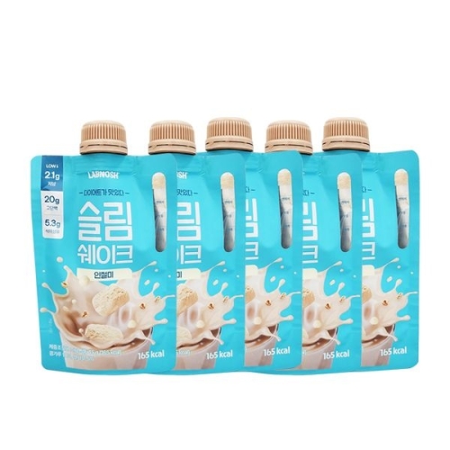 랩노쉬 슬림쉐이크 인절미 45g (5개)