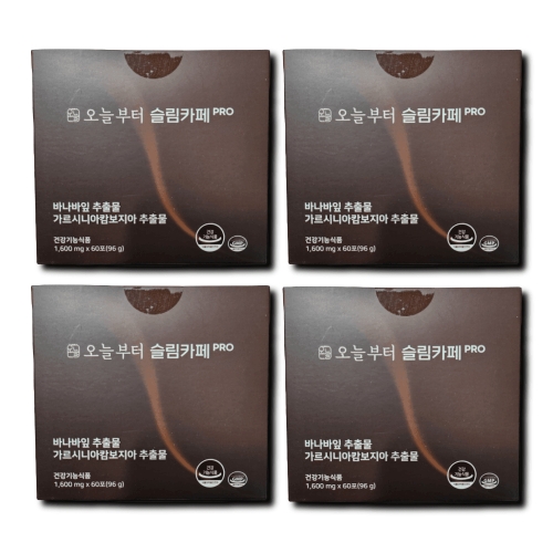 동서바이오팜 오늘부터 슬림카페 PRO 1.6g 60포 (4개)_이미지