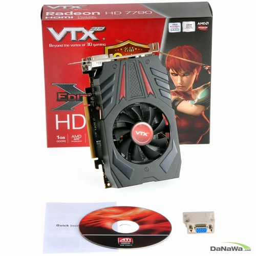 VTX3D �󵥿� HD 7790 X-EDITION V2 D5 1GB