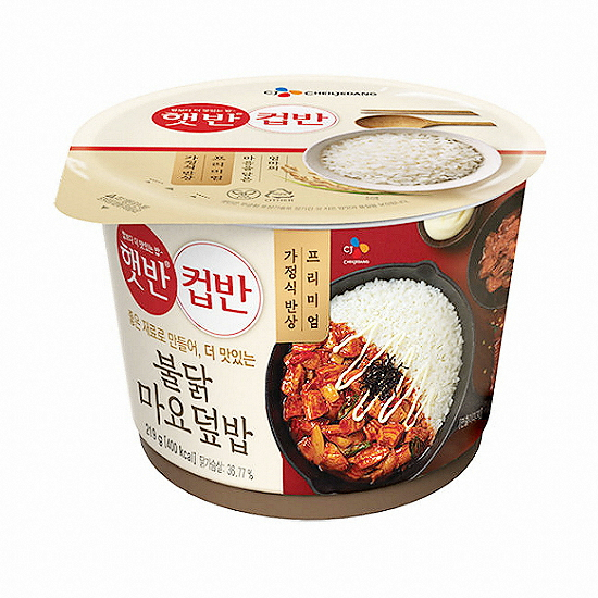 CJ제일제당 햇반 컵반 불닭마요덮밥 219g (10개)_이미지