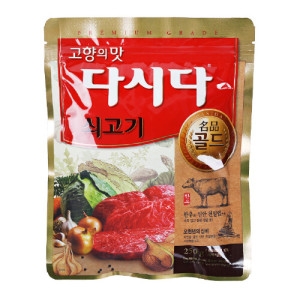 CJ제일제당 백설 다시다 명품 골드 쇠고기 250g (3개)
