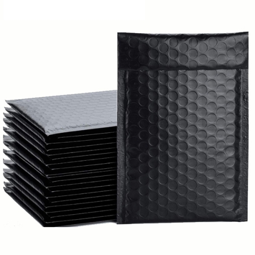 뽁순이 에어캡 안전봉투 블랙 PE 29 34 cm 70개_이미지