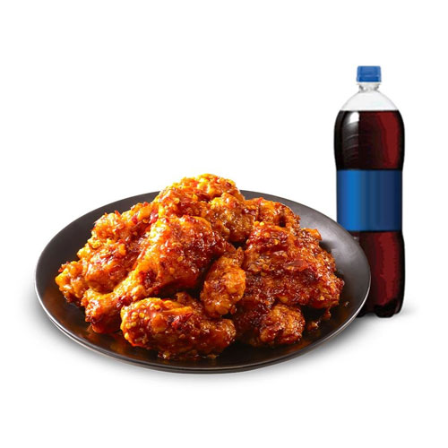 처갓집 ㅤXO 양념치킨 + 콜라 1.25L 교환권_이미지