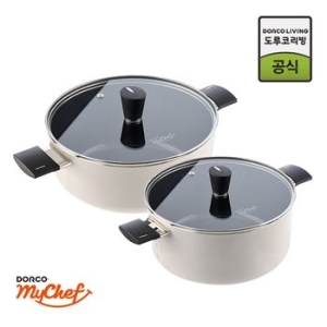 도루코 마이셰프 에델스타인IH 인덕션 냄비2종세트양수20+전골24
