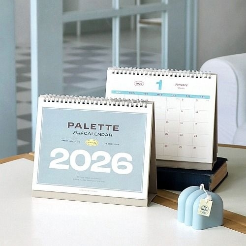 2026 팔레트 데스크 캘린더