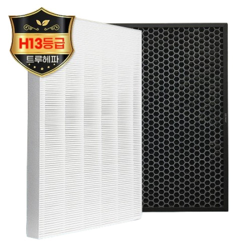 연희테크 참필터 위닉스 제로 2.0 전용 CAF-G0S6 호환용 필터세트 (프리미엄골드)