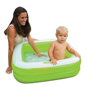  인텍스 사각 어린이 풀장 유아 미니수영장