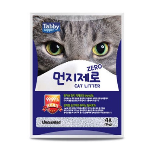 테비토퍼 먼지제로 무향 4L (4개)