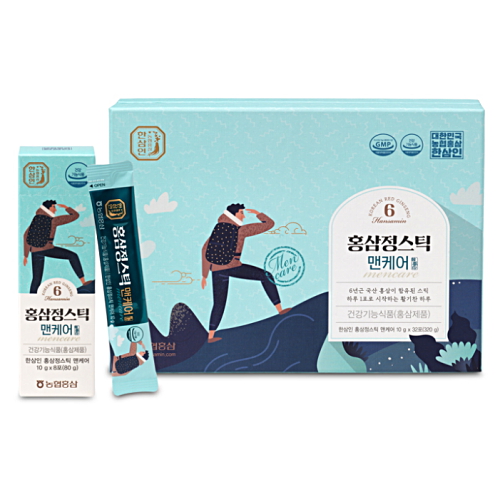 한삼인 홍삼정스틱 맨케어 10g 32포 (1개)_이미지