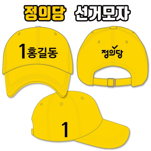 새로운 미래당 선거모자 A3+B3+C1 타입 선거복 선거모자인쇄 단체선거모자제작 free