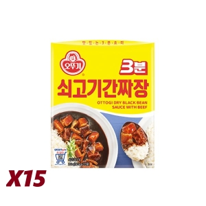 오뚜기 3분 쇠고기 간짜장 200g (15개)