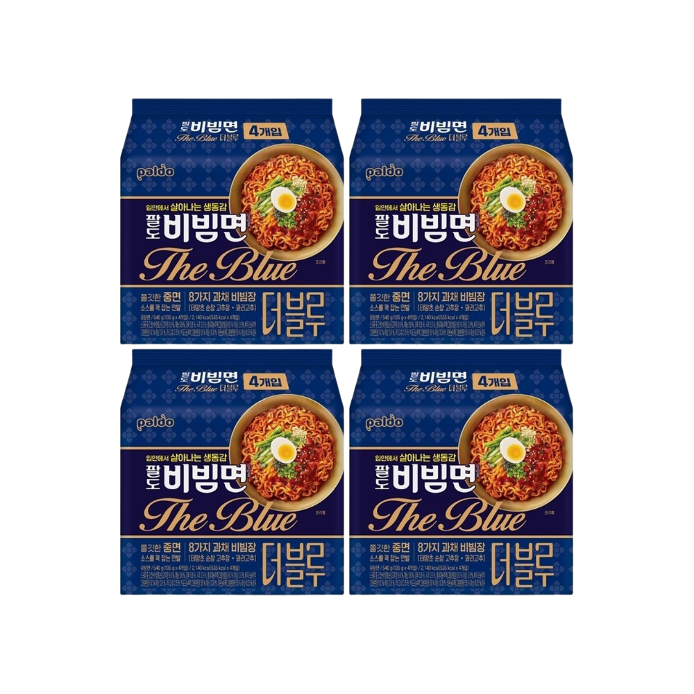 팔도 비빔면 더 블루 135g (16개)_이미지
