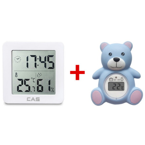 디지털 온습도시계 T025 + 곰돌이 탕온계 T4