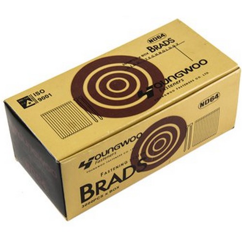 영우 일자형 타카핀 ND64 3,000pcs 4팩_이미지