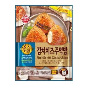 오뚜기 오즈키친 김치치즈주먹밥 500g (1개)_이미지