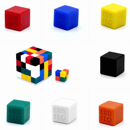 [불명] EUNSEO 네오디움 실리콘 큐브자석