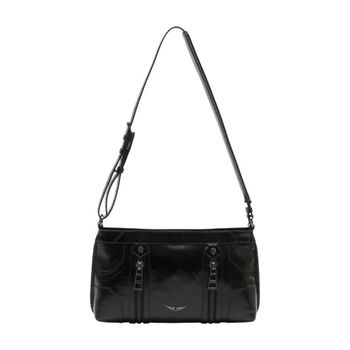 쟈딕앤볼테르 써니 무디 빈티지 크로스바디 가죽 가방 블랙 153063225