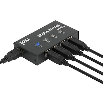 리버네트워크 NEXI 4:1 USB 2.0 수동 선택기 (NX-U241S)