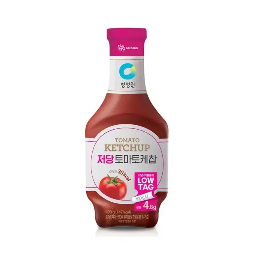  청정원 저당 토마토케찹 490g [2개]