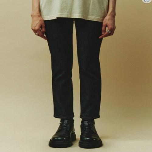 플랙 슬림 스트레이트 데님 팬츠 K02 인디고 로우 PJTH5HAK021