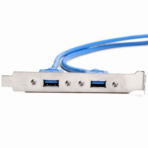 라이트컴 COMS USB 3.0 2포트 일반형 브라켓 타입 (OT847)