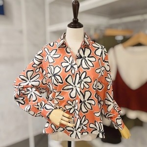 페이지플린 빅 플라워 카라 셔츠 F5CBL504A