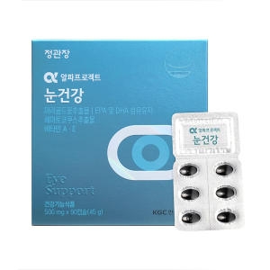 정관장 알파프로젝트 눈건강 500mg 90캡슐 (1개)_이미지