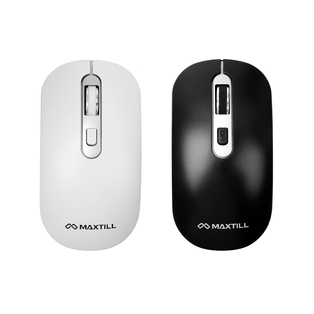 MAXTILL GM-BWN200L 무소음 블루투스 마우스 (화이트)_이미지