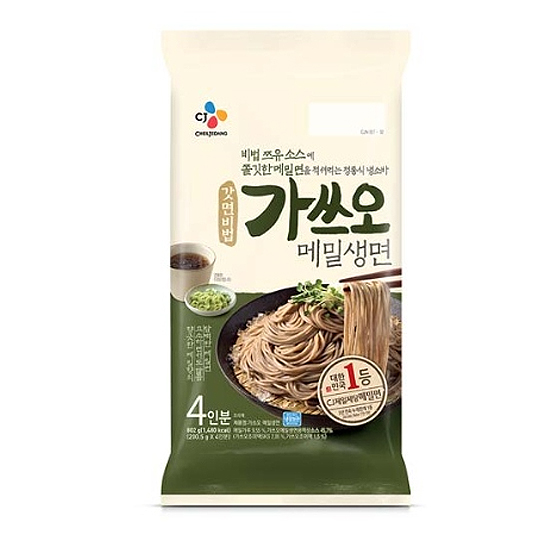 CJ제일제당 가쓰오 메밀생면 4인분 1.13kg (1개)