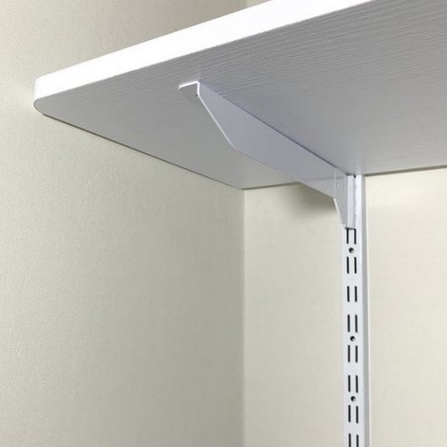 삼덕 하드웰 철제 시스템 2단 벽 선반 높이 60cm (80cm(가로))_이미지