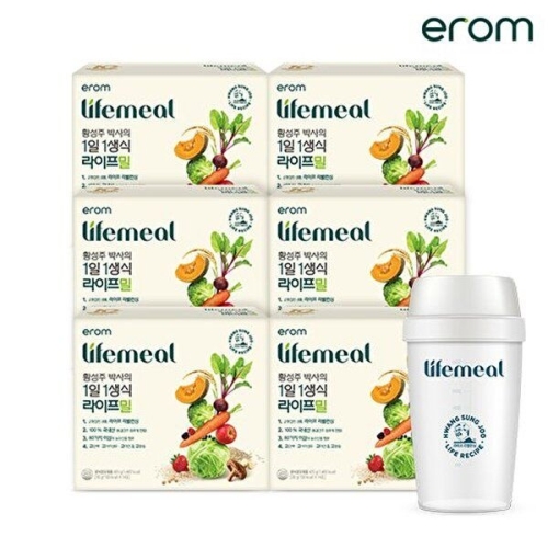 이롬 황성주 박사의 1일 1생식 라이프밀 30g 14포 (6개)_이미지
