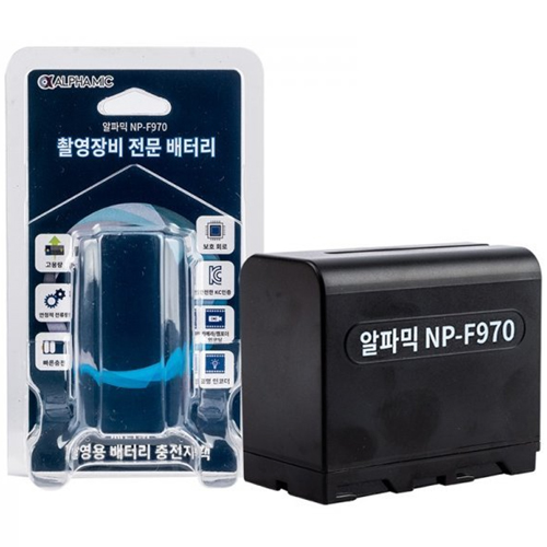 아이픽스 알파믹 SONY NP-F970 호환 배터리 (1개)_이미지