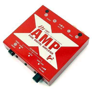 앰프 디지털 앰프 DrAMP HiFi 레드 LG 10극 3.5파이