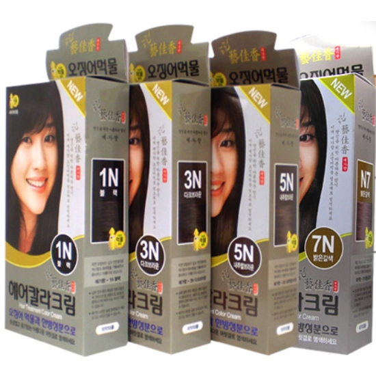 예향 헤어 컬러 크림 (5개)_이미지