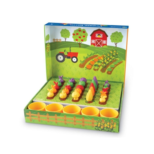 농장 채소 색 분류세트