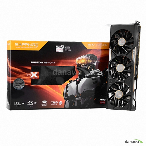 SAPPHIRE �󵥿� R9 FURY HBM 4GB Tri-X