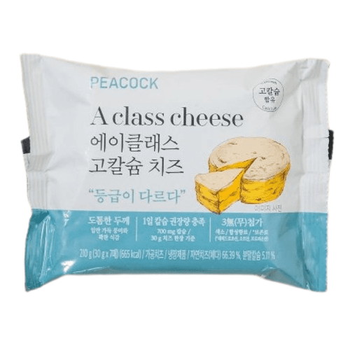 이마트 피코크 에이클래스 고칼슘 치즈 7매입 210g (1개)