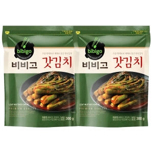 CJ제일제당 비비고 갓김치 300g (2개)