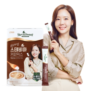 펄세스 프리미엄 스테비아 커피믹스 100개입 (2개)_이미지