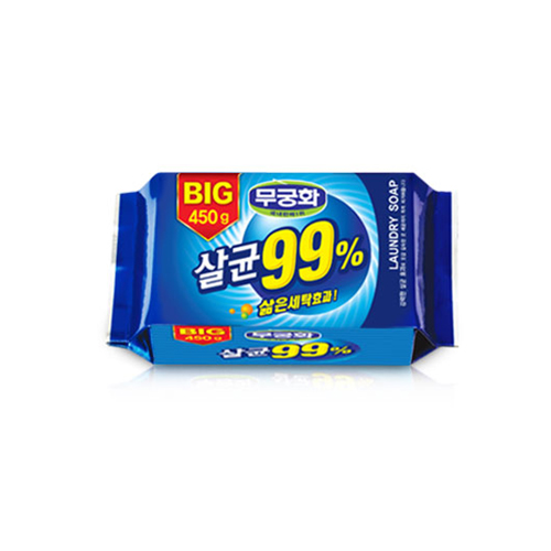 무궁화 살균99% 세탁비누 450g (4개)_이미지